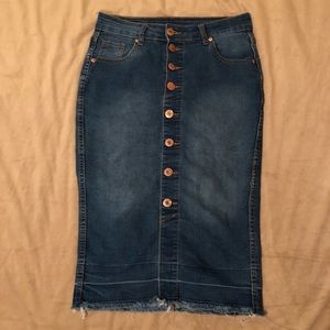 Jean Skirt
